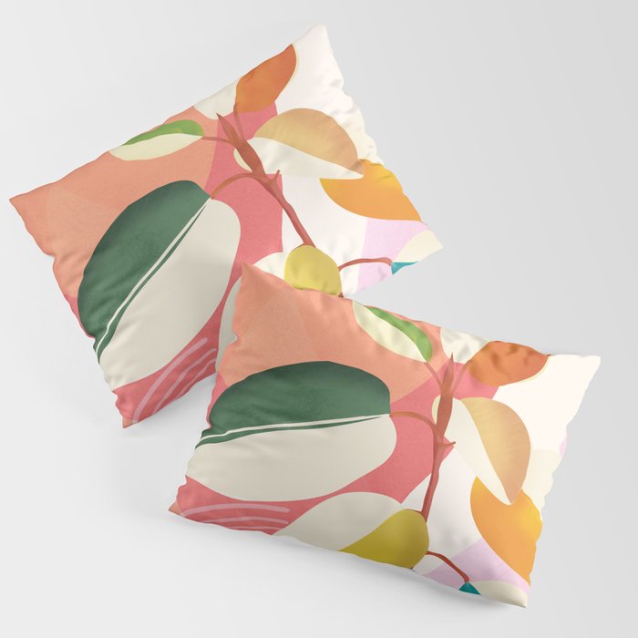 Colorful Branching Out 29 Pillow Sham Gallery Image 1