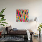 EttaVee Brushstroke no.151 Wood Wall Art Gallery Image 2