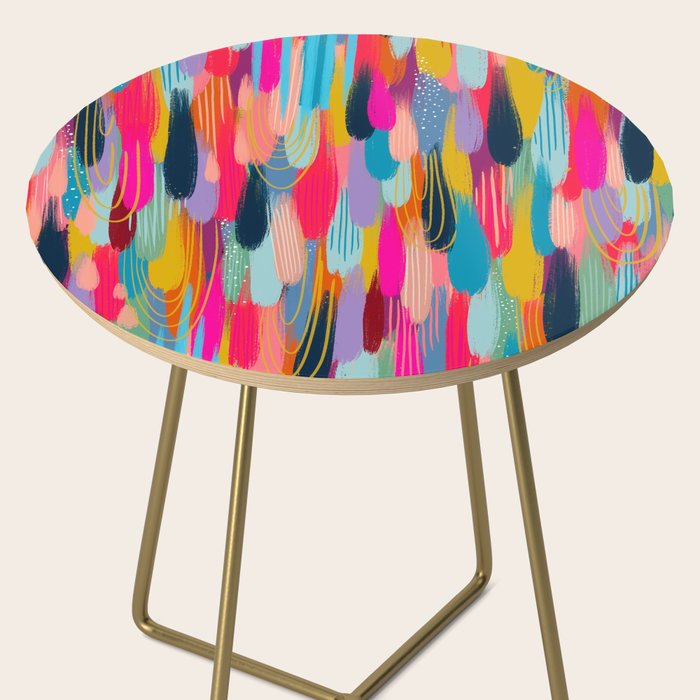 EttaVee Brushstroke no.151 Side Table Gallery Image 2