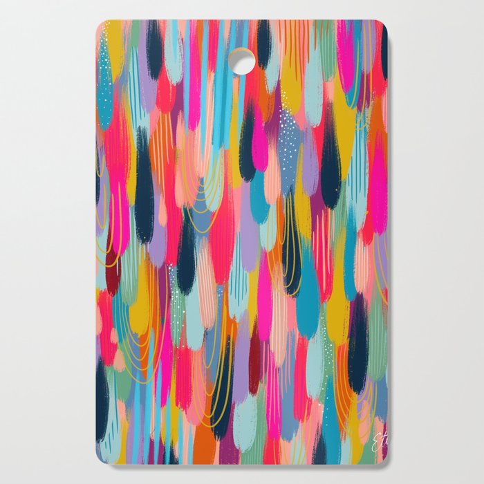 EttaVee Brushstroke no.151 Cutting Board Gallery Image 1