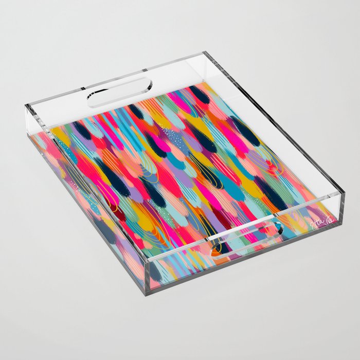 EttaVee Brushstroke no.151 Acrylic Tray Gallery Image 1