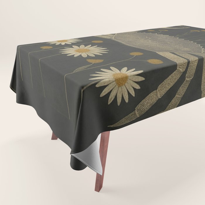 Crab with Daisies Tablecloth Gallery Image 1
