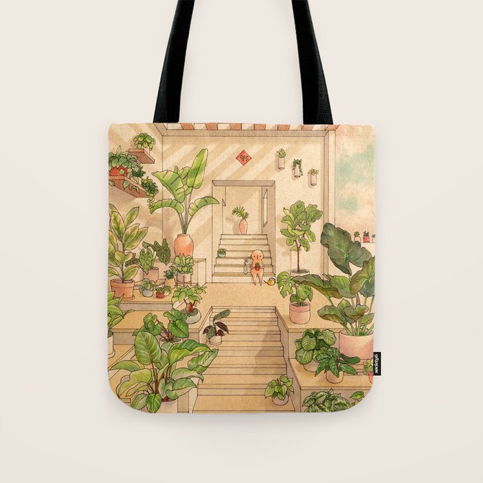Houseplants Tote Bag Gallery Image 1