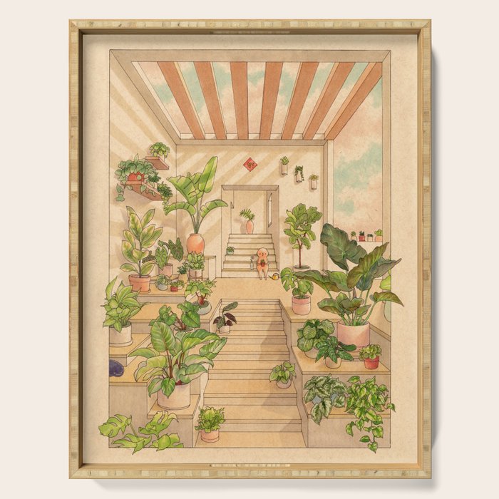 Houseplants Serving Tray Gallery Image 1