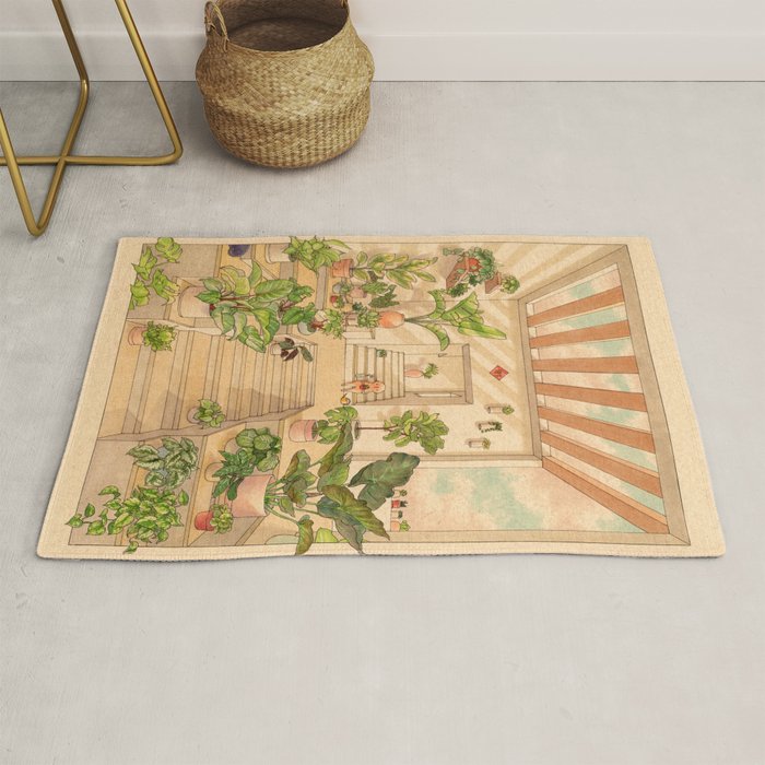 Houseplants Rug Gallery Image 1