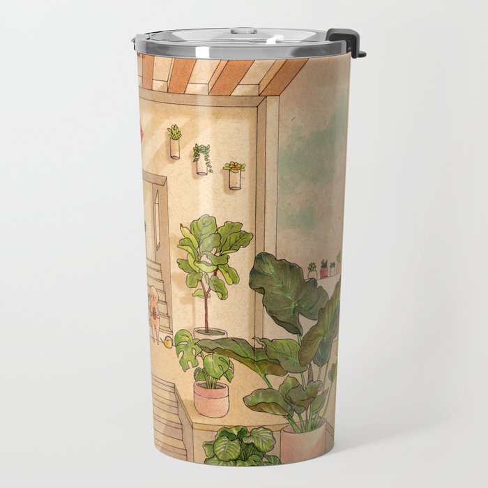 Houseplants Travel Mug Gallery Image 2