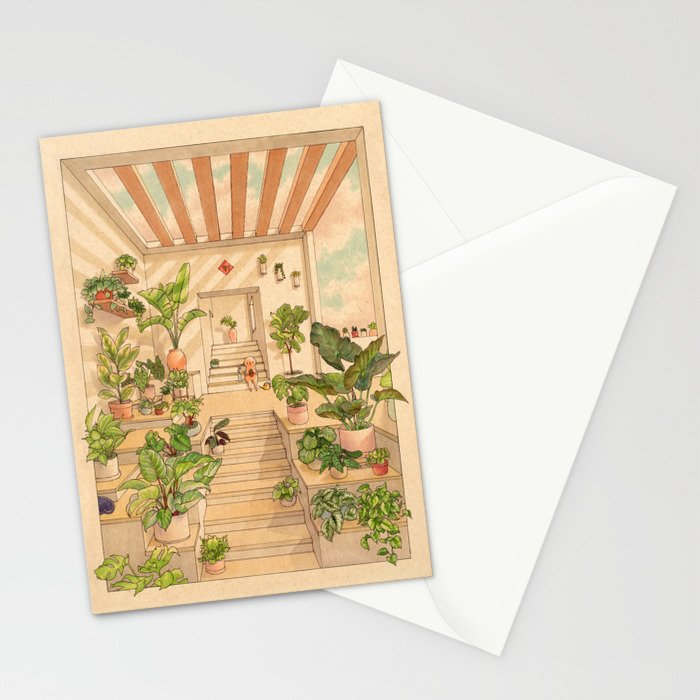 Houseplants Stationery Card Gallery Image 2