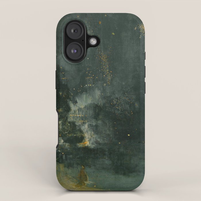Nocturne In Black And Gold The Falling Rocket By James Mcneill Whistler iPhone Case