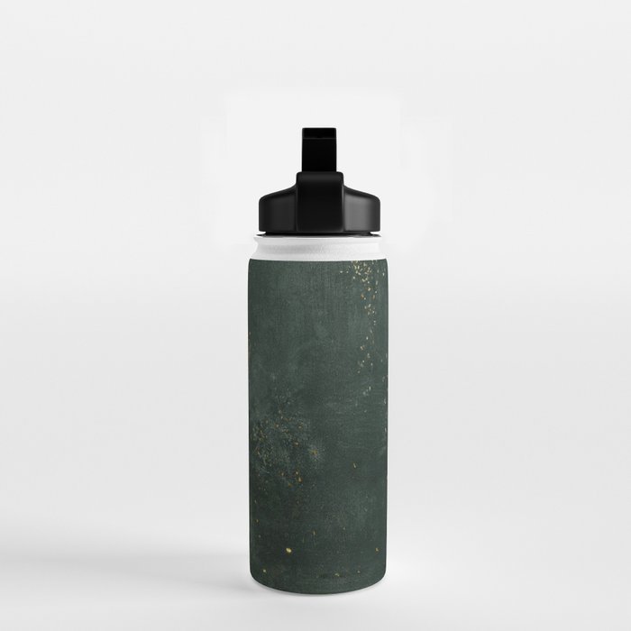 Nocturne In Black And Gold The Falling Rocket By James Mcneill Whistler Water Bottle Gallery Image 2