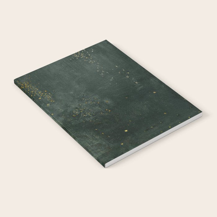Nocturne In Black And Gold The Falling Rocket By James Mcneill Whistler Notebook Gallery Image 1