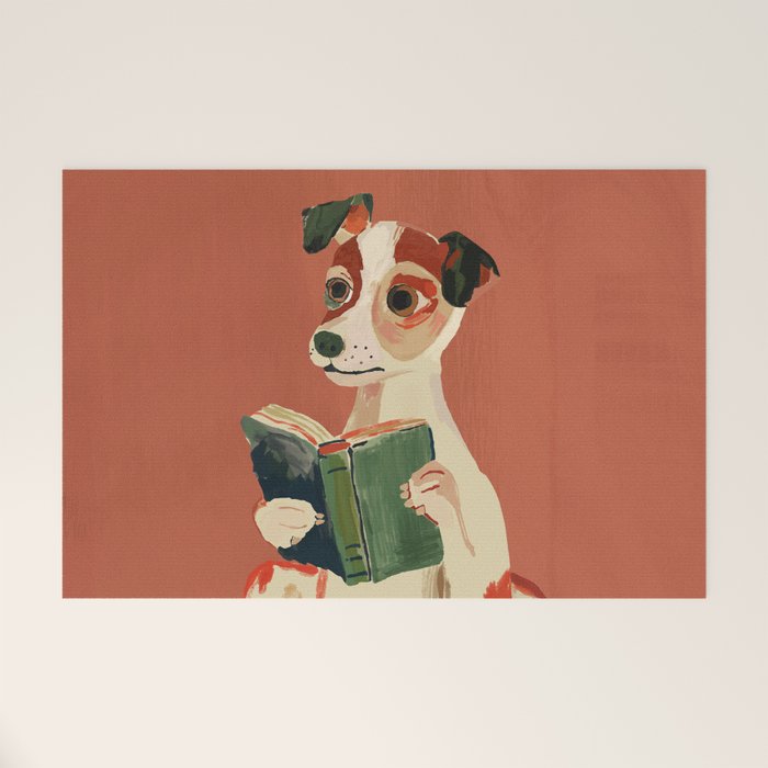 The Bookish Dog Welcome Mat Gallery Image 1