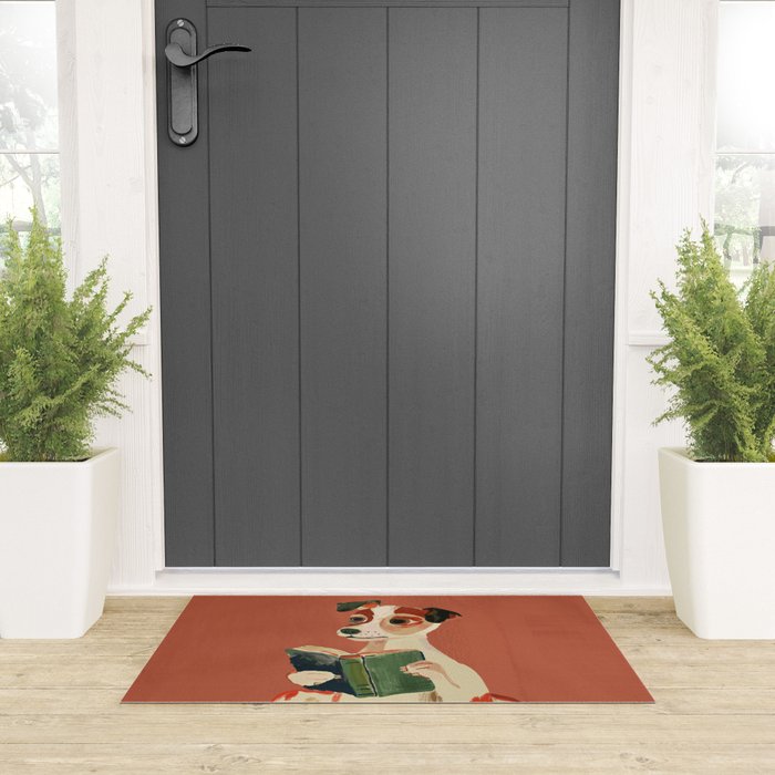 The Bookish Dog Welcome Mat Gallery Image 3
