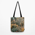 Desert Oasis - California Cactus Garden, Nature, Landscape Photography Tote Bag Gallery Image 2