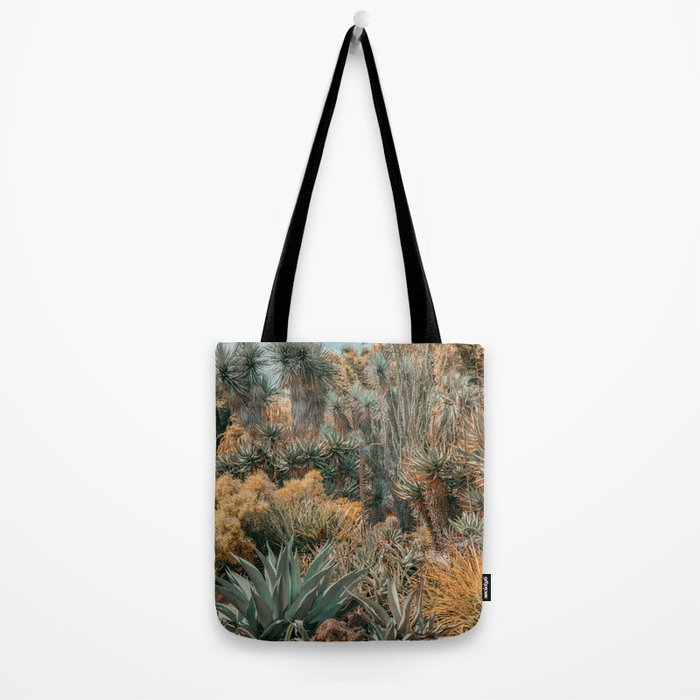 Desert Oasis - California Cactus Garden, Nature, Landscape Photography Tote Bag Gallery Image 2