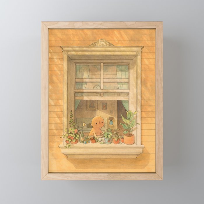 Sunny Window Mini Art Print Gallery Image 1