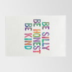 Be Silly Be Honest Be Kind Rug Gallery Image 2