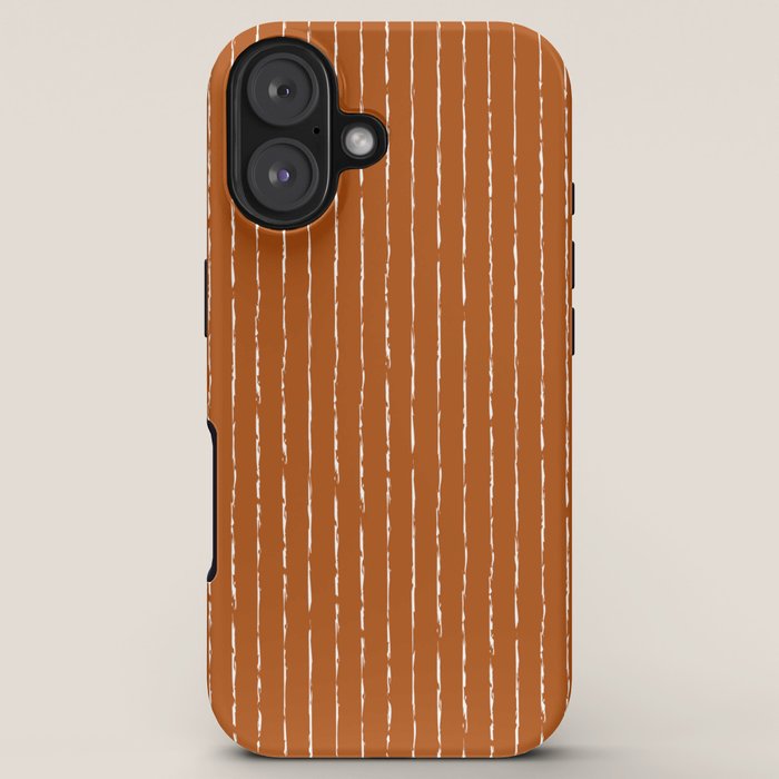 Lines II (Rust) iPhone Case Gallery Image 5