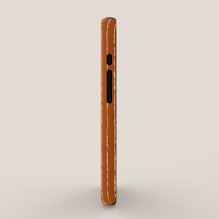 Lines II (Rust) iPhone Case Gallery Image 2