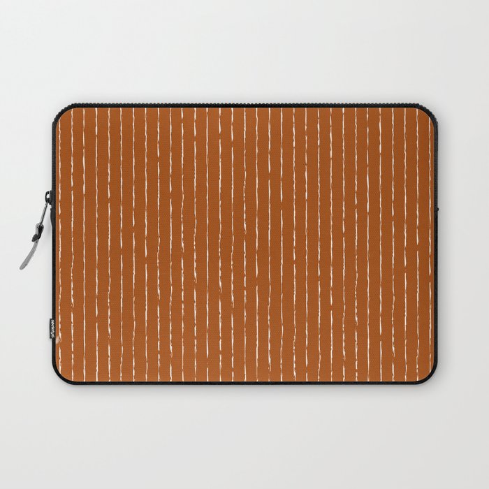 Lines II (Rust) Laptop Sleeve Gallery Image 1