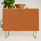 Lines II (Rust) Credenza Gallery Image 1