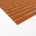 Lines II (Rust) Welcome Mat Gallery Image 2