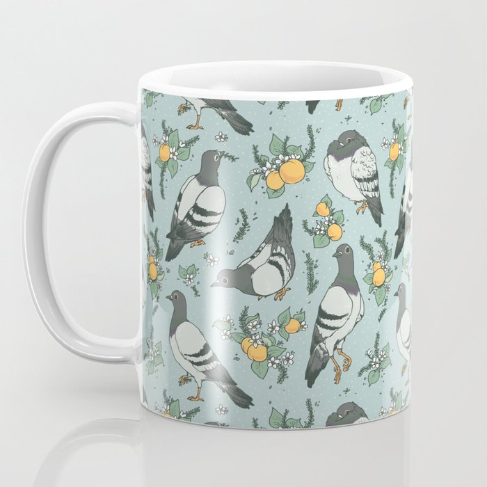Pigeons, Apricots, and Thyme Coffee Mug Gallery Image 3