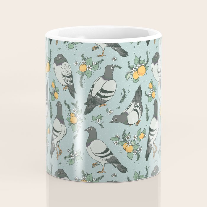 Pigeons, Apricots, and Thyme Coffee Mug Gallery Image 4