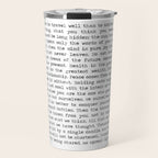 The Wisdom of Buddha Travel Mug Gallery Image 1