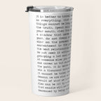 The Wisdom of Buddha Travel Mug Gallery Image 3