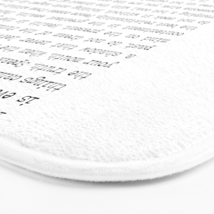The Wisdom of Buddha Bath Mat Gallery Image 3