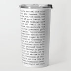 The Wisdom of Buddha Travel Mug Gallery Image 2