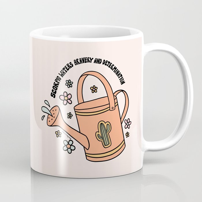 Scorpio Watering Can Coffee Mug Gallery Image 1