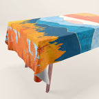 Fall Retro Vista Tablecloth Gallery Image 1