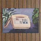 Late Nite Phone Talks Outdoor Rug Gallery Image 1