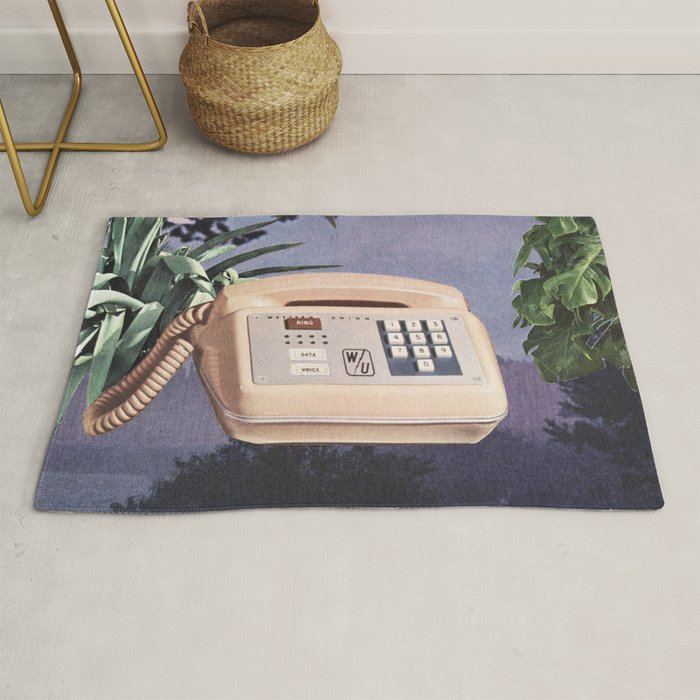 Late Nite Phone Talks Rug Gallery Image 1