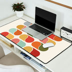 Colorful modern abstract Desk Mat Gallery Image 2