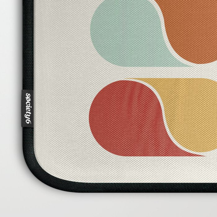 Colorful modern abstract Laptop Sleeve Gallery Image 3