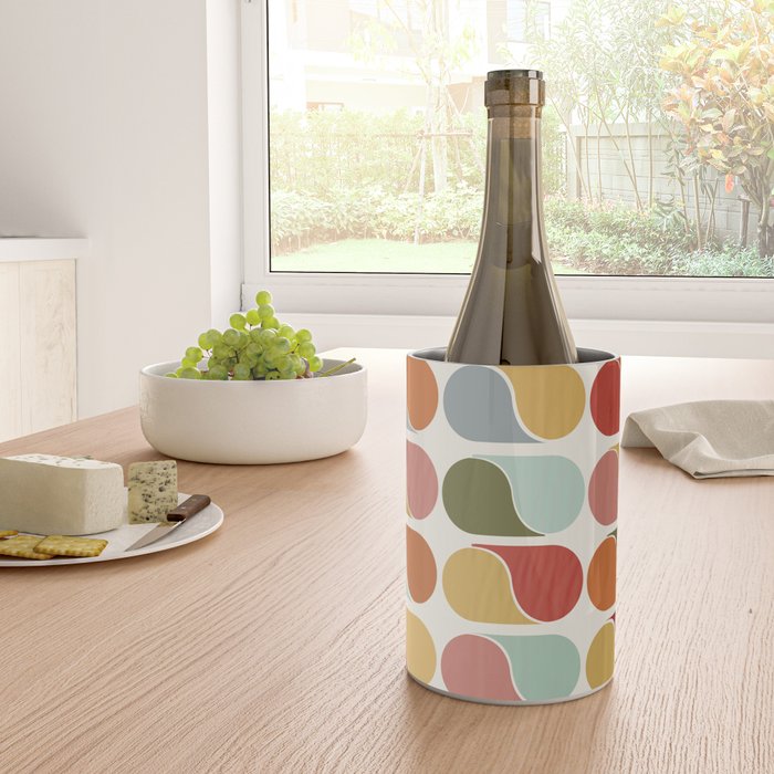 Colorful modern abstract Wine Chiller Gallery Image 4