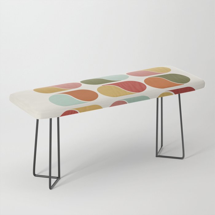 Colorful modern abstract Bench Gallery Image 1