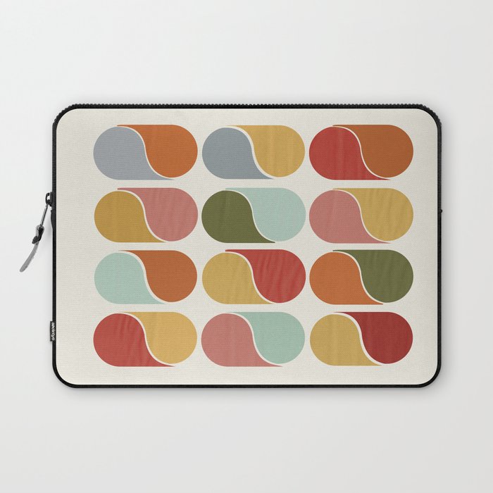 Colorful modern abstract Laptop Sleeve Gallery Image 1