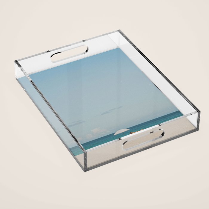 summer beach ii Acrylic Tray Gallery Image 1