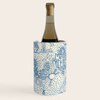 Hawaiian Toile Wine Chiller Gallery Image 1