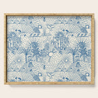 Hawaiian Toile Serving Tray Gallery Image 1
