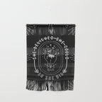 She Believed She Could So She Did - White Ink on Black Wall Hanging Gallery Image 1