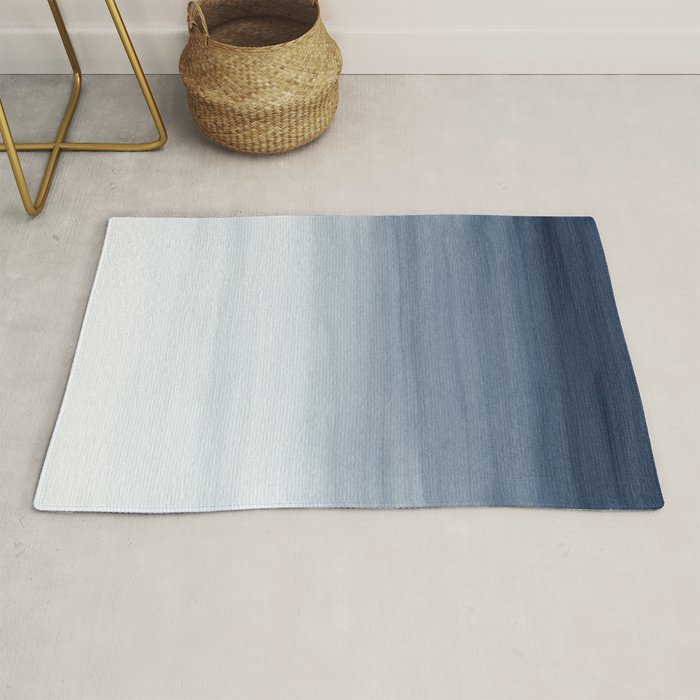Ocean Watercolor Painting No.2 Rug Gallery Image 1