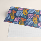 Tropical Bright Night Pattern Wrapping Paper Gallery Image 2