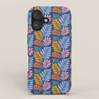 Tropical Bright Night Pattern iPhone Case Gallery Image 1