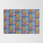 Tropical Bright Night Pattern Rug Gallery Image 2