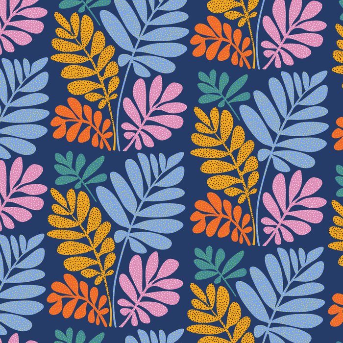 Tropical Bright Night Pattern Coffee Mug Gallery Image 2
