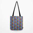 Tropical Bright Night Pattern Tote Bag Gallery Image 2